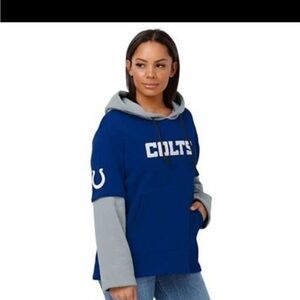 Colts Blue and Gray
FOCO Women's Standard Short Sleeve Wordmark Hoodie, Team XL